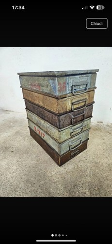 Set cassette cassetti - 6, cassette/cassetti
