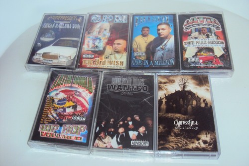 Latin rap kassetten - set,