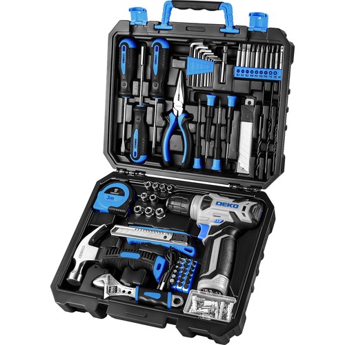 Cassetta attrezzi completa blu - attrezzi,