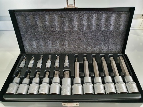 Kit chiavi bussole torx 4 - kit, 18