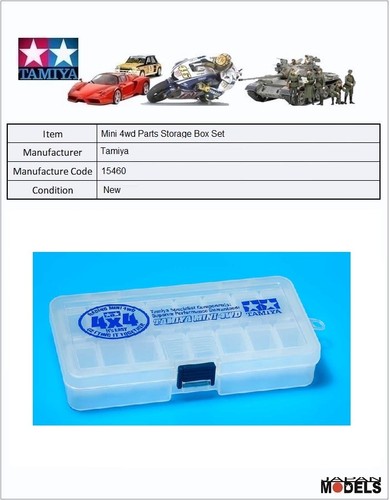 Mini 4wd parts - storage, box